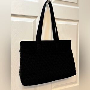 Vera Bradley Black Quilted Tote